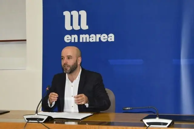 Lu&iacute;s Villares no Parlamento da Galiza (Europa Press)