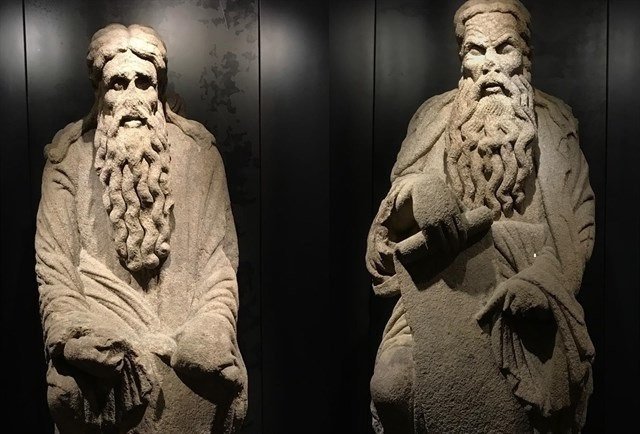 Estatuas de Isaac e Abraham (Imaxe: Europa Press)