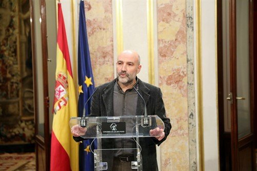 O deputado do BNG no Congreso, Néstor Rego (Europa Press)