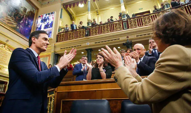 Pedro S&aacute;nchez investidura (Congreso)