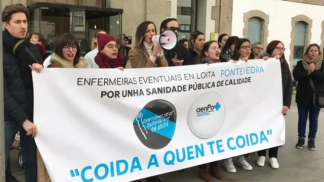 enfermeiras eventuais en loita