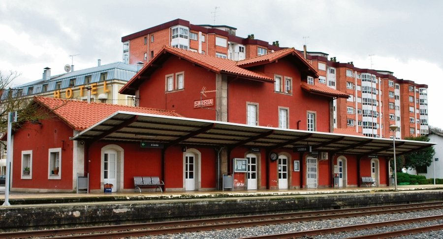 Estación de tren do concello de Sarria