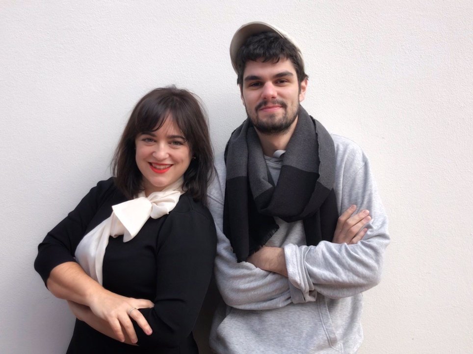 As creadoras d&#39;A Formiga: Silvia Lorenzo e Daniel Celester.
