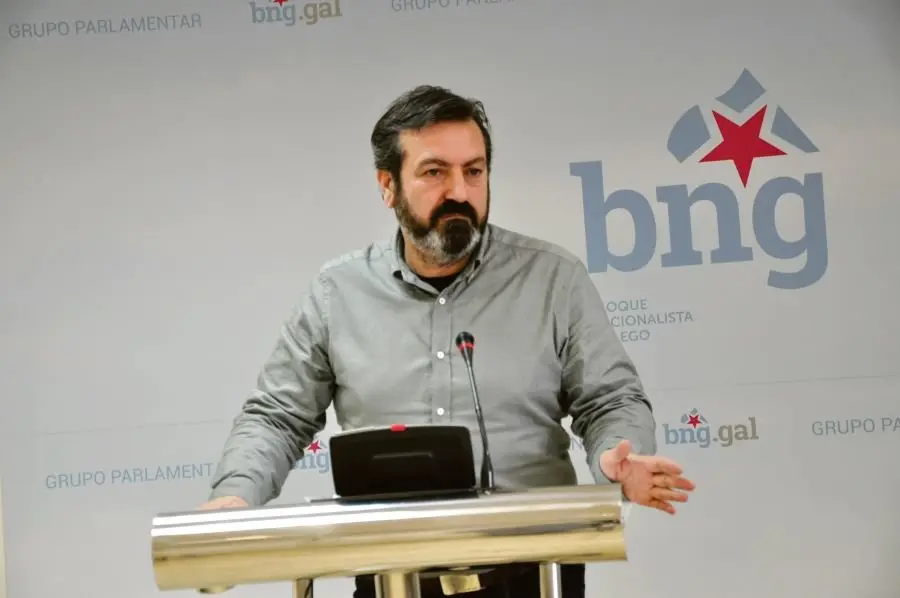 O deputado do BNG no Parlamento galego Lu&iacute;s Bar&aacute; (N&oacute;s Diario).