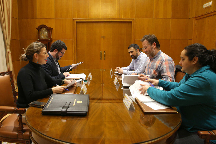 Reunión da CIG coa Ministra de Traballo (Ministerio de Traballo)