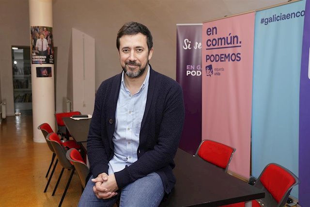 O portavoz de Galicia en Común, Antón Gómez-reino (Europa Press).