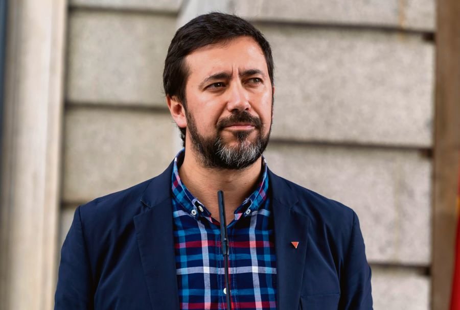 O candidato as primarias de Podemos na Galiza, Antón Gómez-Reino (Nós Diario).