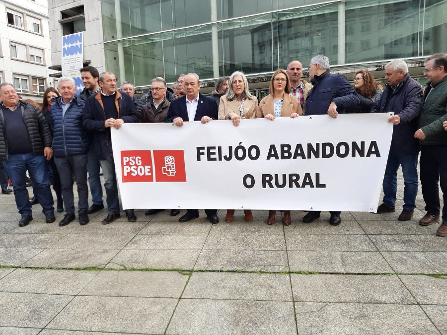 Alcaldes PSOE lugo rural Europa Press