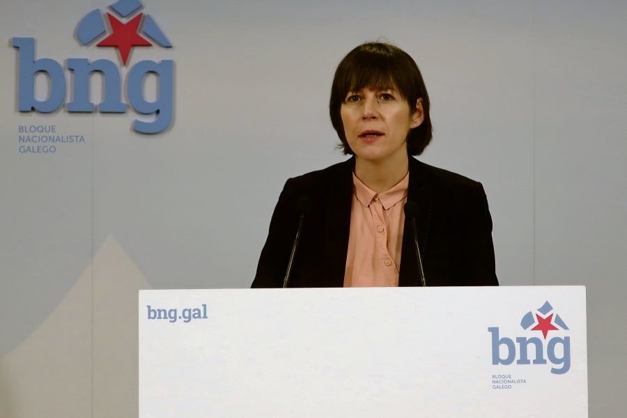 A candidata do BNG á Presidencia da Xunta, Ana Pontón (Nós Diario).