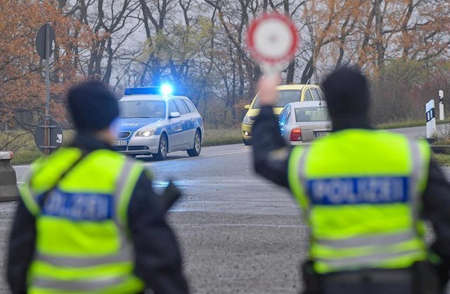 policia alemaña tiroteo