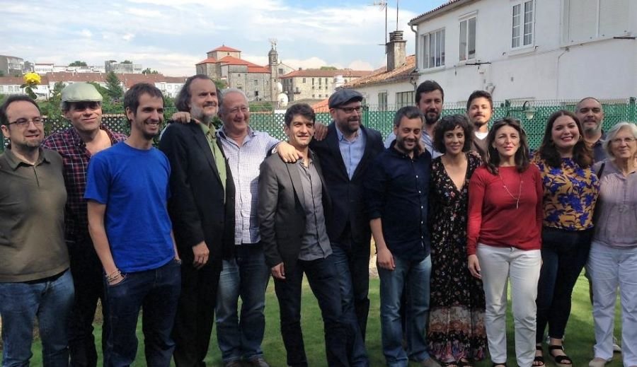 Membros da primeira En Marea nun encontro no ano 2016 (Nós Diario).