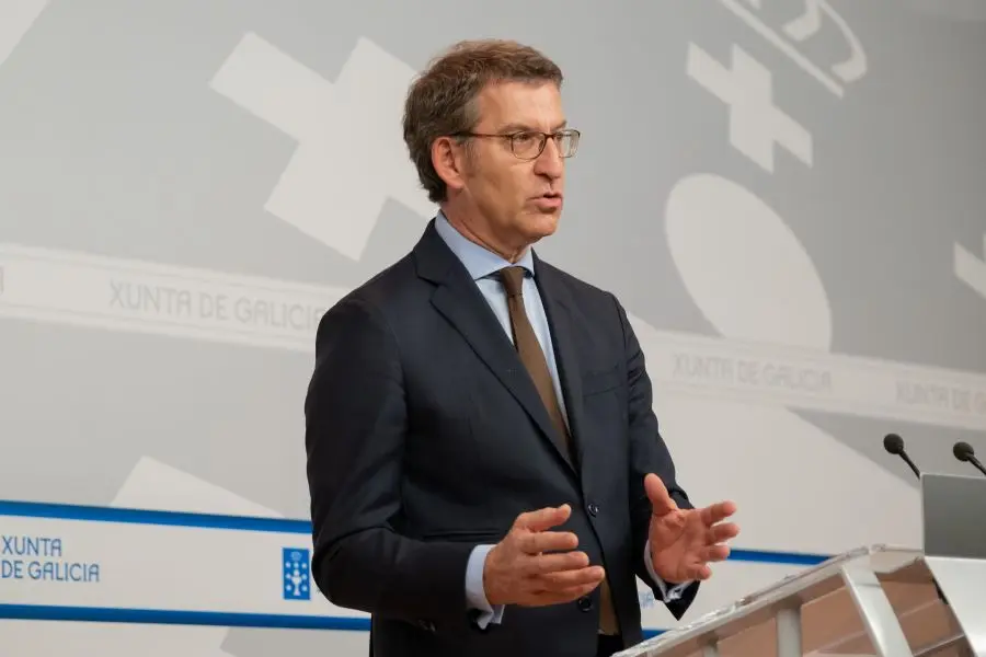 O presidente galego, Alberto N&uacute;&ntilde;ez Feixoo (Xunta).