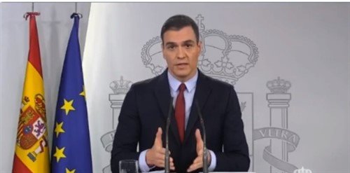 O presidente do Goberno español, Pedro Sánchez  [Imaxe: Europa Press]