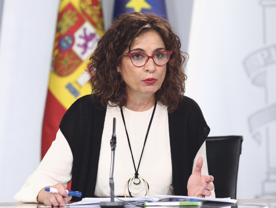 María Jesús Montero, ministra de Facenda (Eduardo Parra / Europa Press).