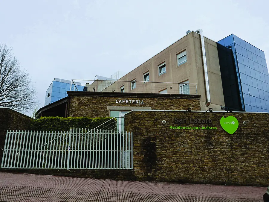 residencia maiores San L&aacute;zaro Compostela est&aacute; xestionada por DomusVi (Foto Arxina).