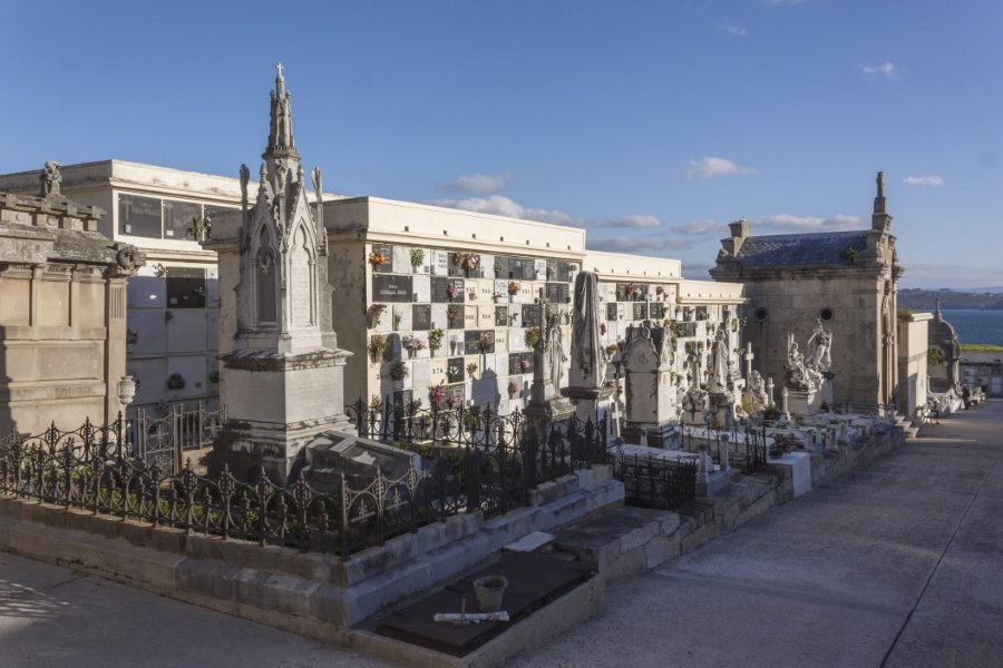 Cemiterio de San Amaro, no concello da Coruña (Imaxe: Turismo de Galiza).