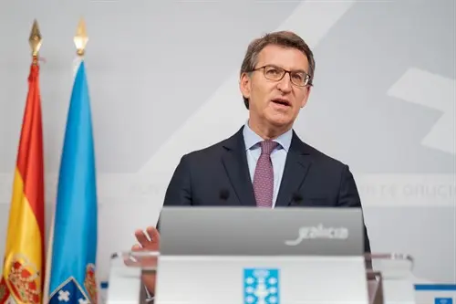 Alberto N&uacute;&ntilde;ez Feixoo (David Cabez&oacute;n/Xunta).