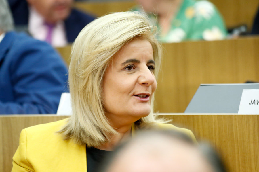 A exministra Fátima Báñez (Óscar J.Barroso / Europa Press)