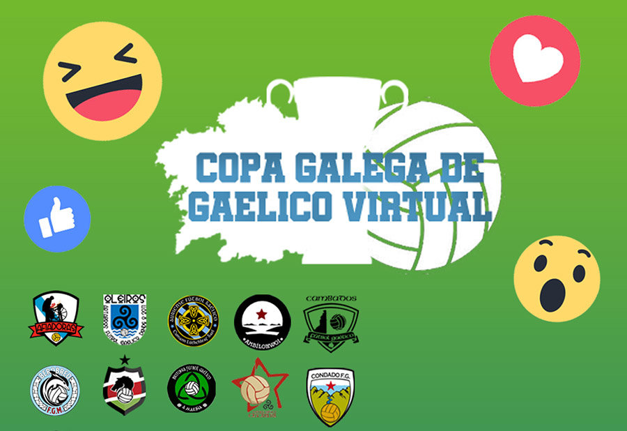 Cartel promocional da I Copa Galega de Gaélico Virtual (Foto: Nós Diario)