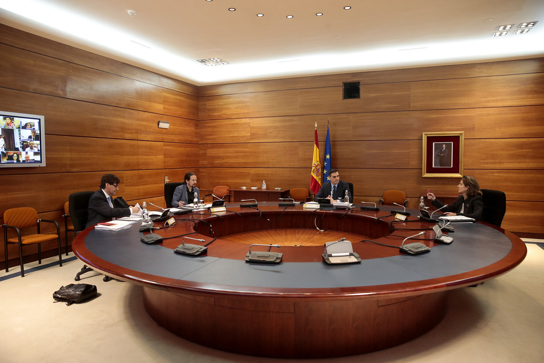 Reunión do Consello de Ministras (JM Cuadrado/Moncloa).