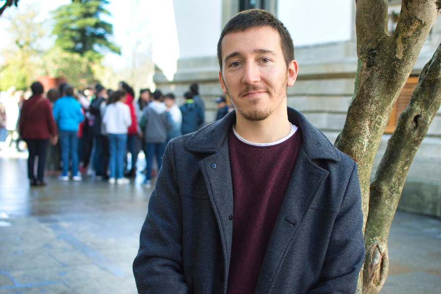Alberto Oubi&ntilde;a, concelleiro de Normalizaci&oacute;n Ling&uuml;&iacute;stica de Pontevedra (N&oacute;s Diario)