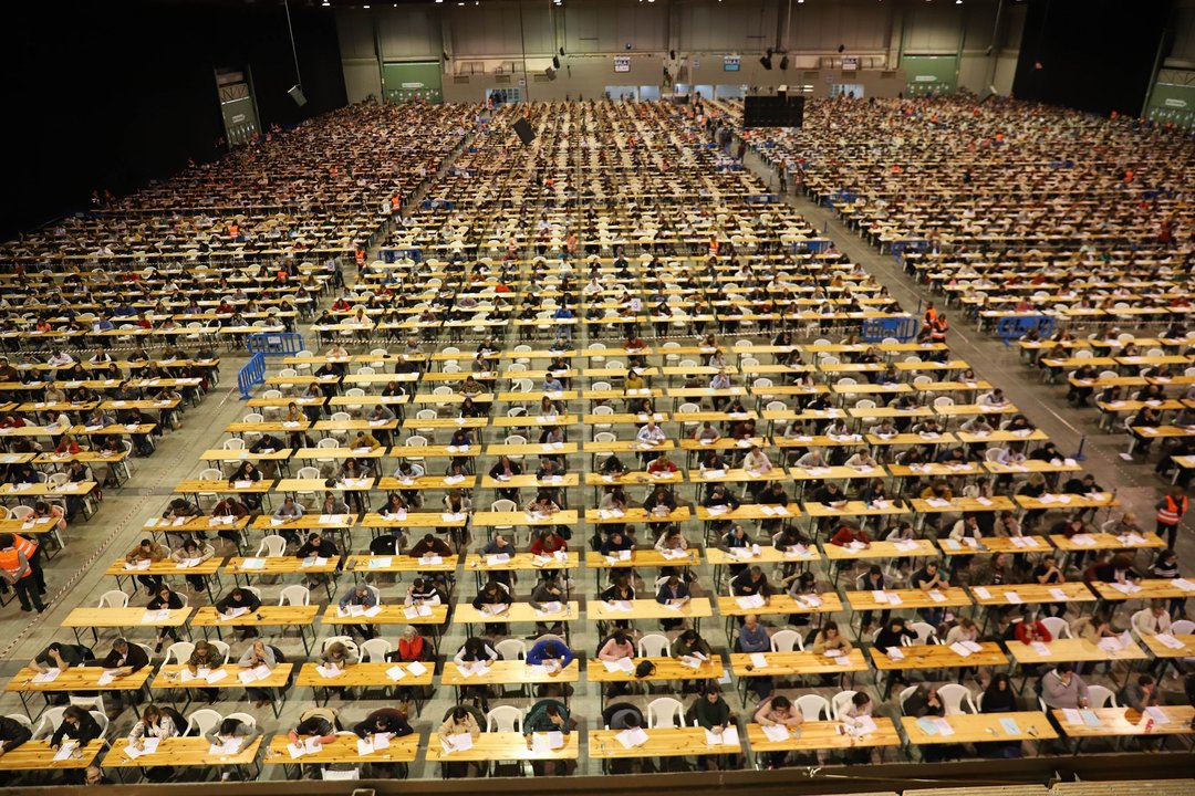 Exames de oposición (Foto: Europa Press).