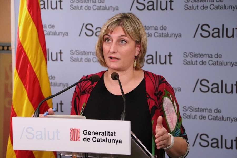 A consellera de Saúde de Catalunya, Alba Vergés (Imaxe Europa Press)