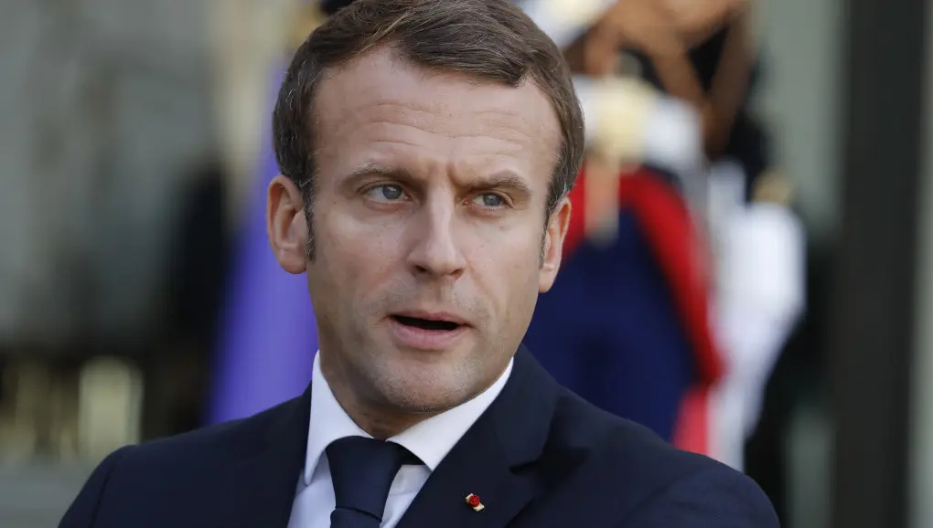 O presidente franc&eacute;s, Emmanuel Macron.