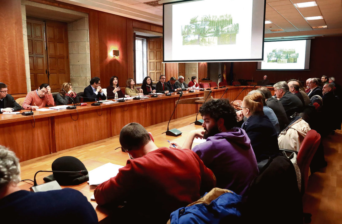 Reunión do Consello Forestal nunha imaxe de arquivo de 2017 (Xunta da Galiza)
