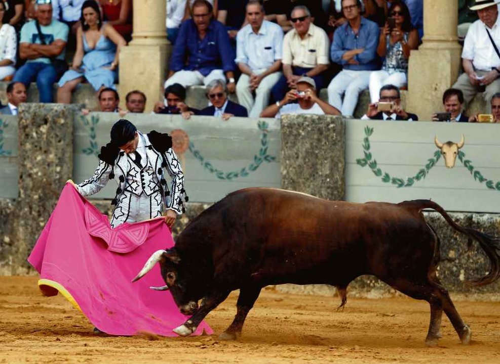 Praza de touros da Real Maestranza de Ronda, en Málaga (Andalucía). 