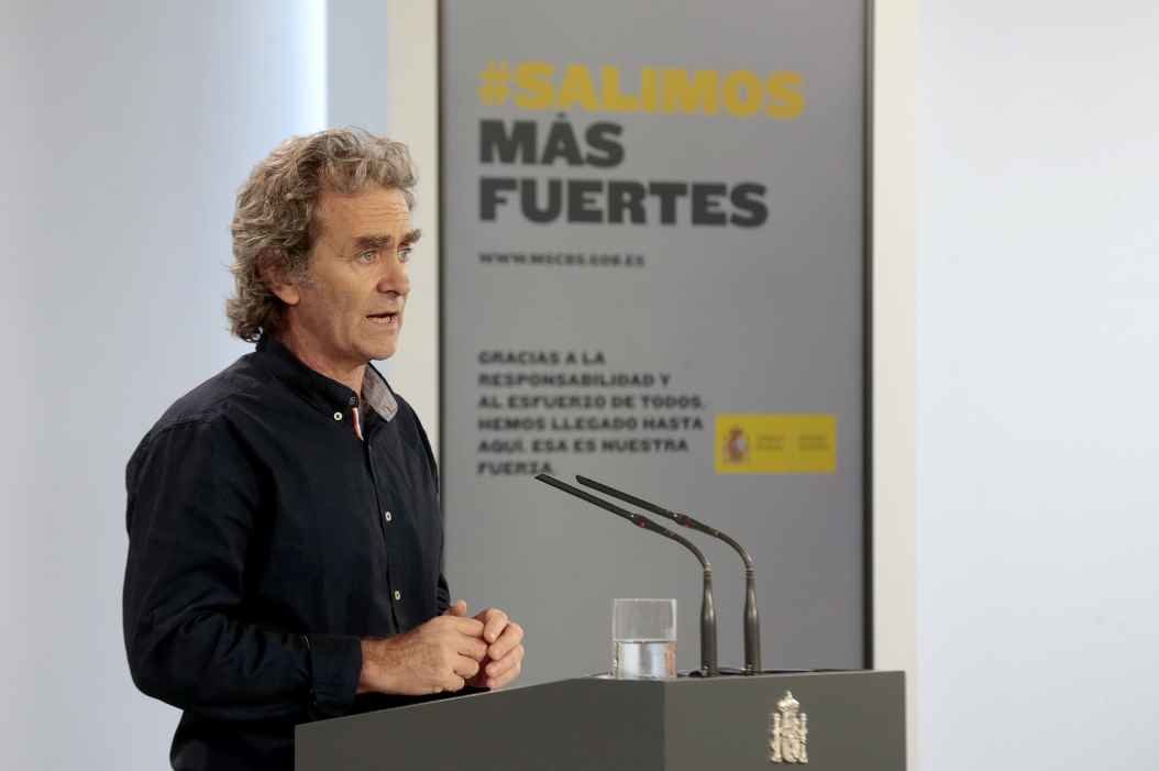O director do Centro de Coordinacion de Alertas, Fernando Simón (Imaxe: Europa Press)