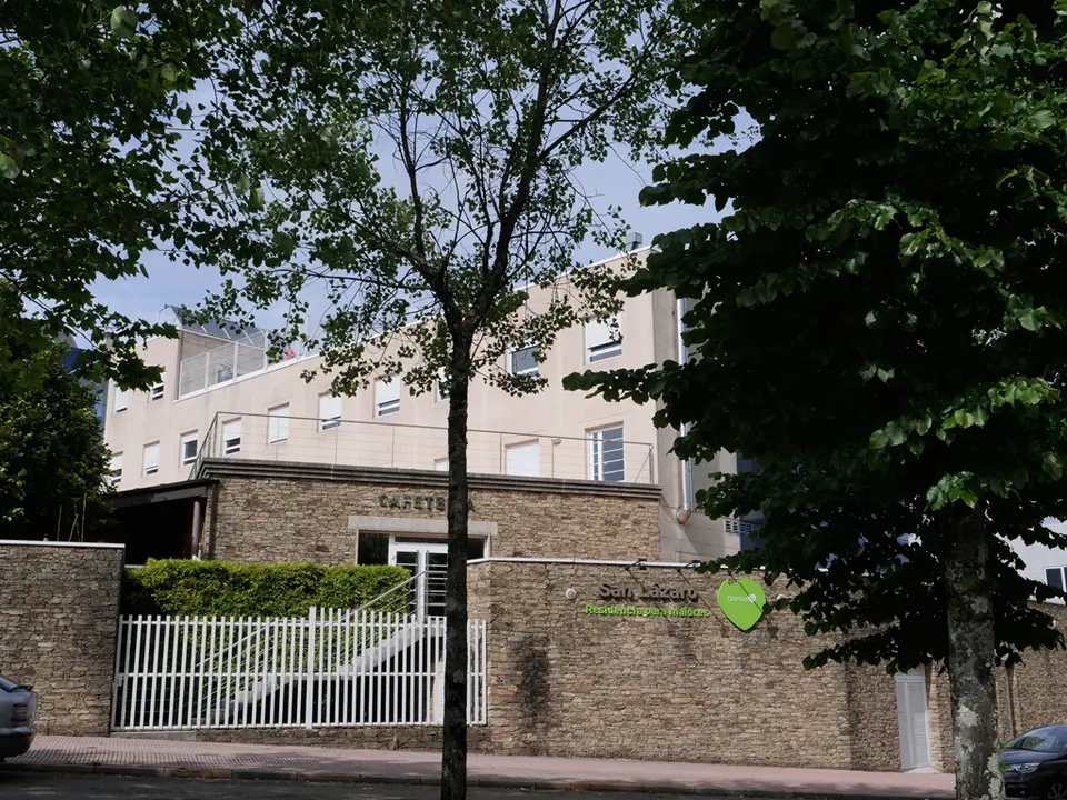 Exterior da residencia DomusVi San L&aacute;zaro, en Santiago de Compostela (Arxina)