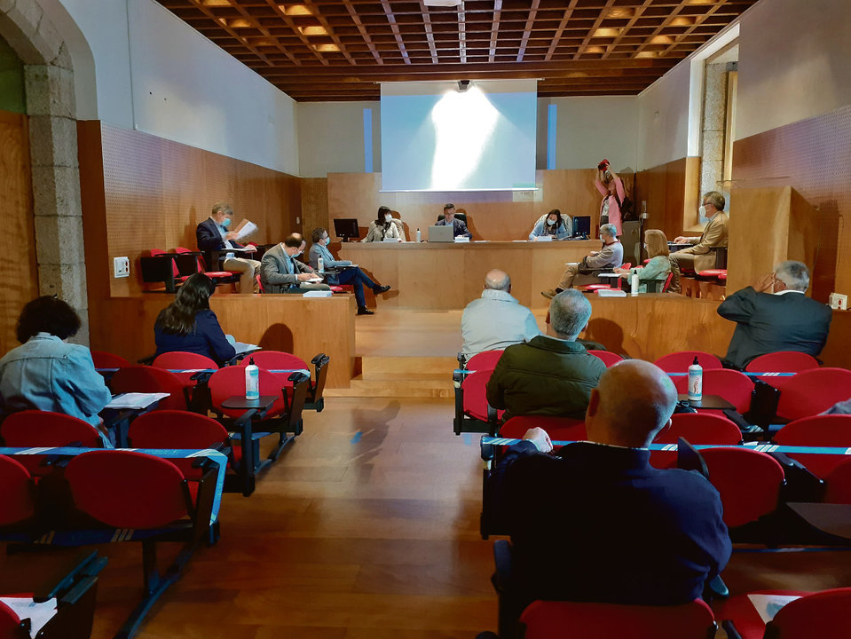 Reunión do Consello Agrario Galego no Pazo de San Roque de Compostela.(Riobó Prada)