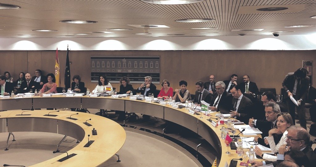 Xuntanza do Consello de Política Económica e Fiscal en Madrid. (Foto: Nós Diario)