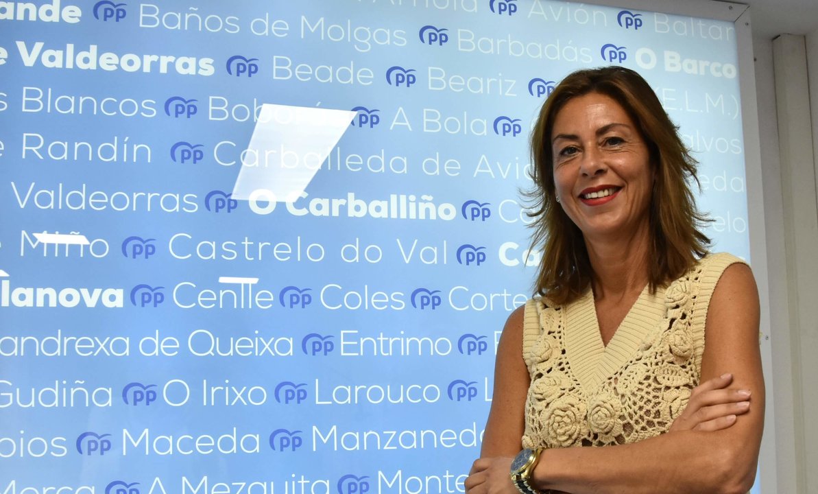 A popular Marisol Díaz, cabeza de lista por Ourense, é funcionaria do Corpo Superior da Admon. da  (1)