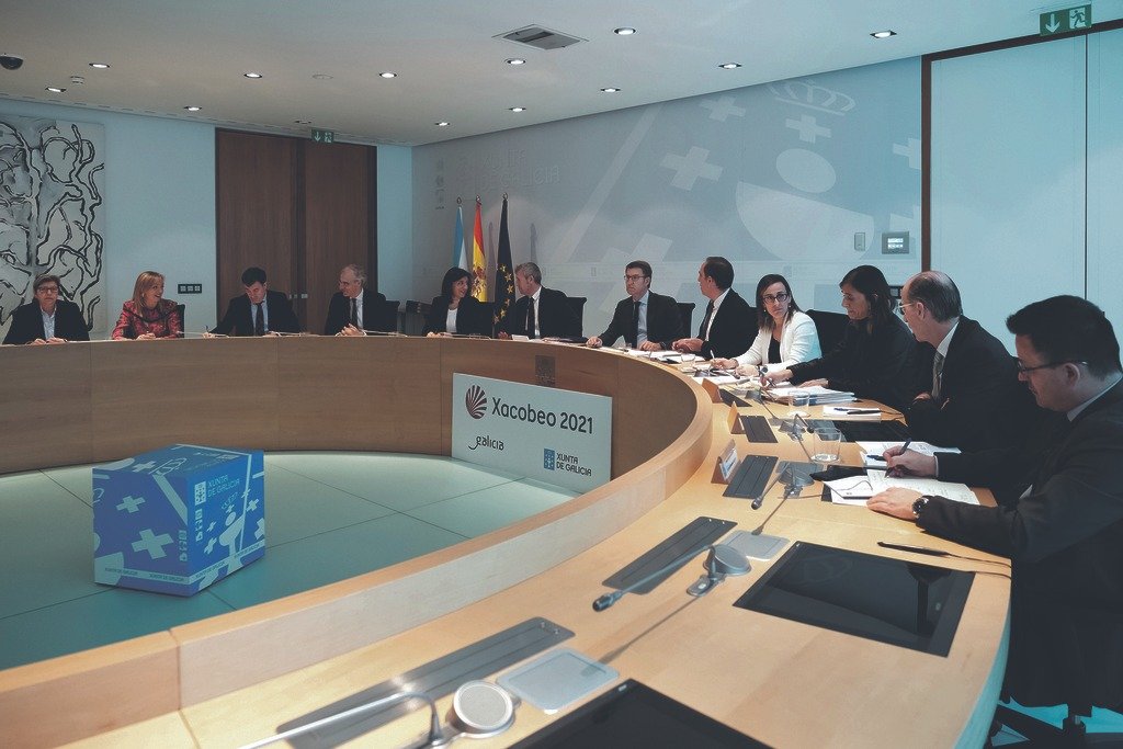Reunión do Consello da Xunta. (Foto: Nós Diario).