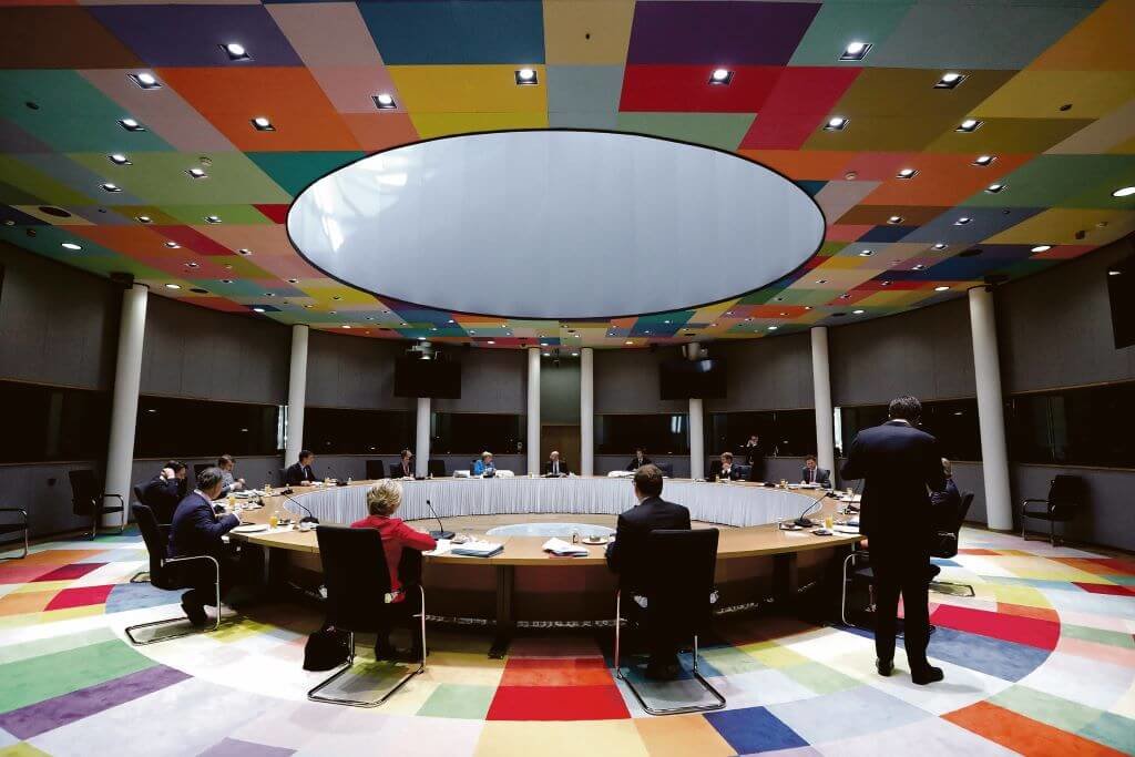 Sesión do cumio europeo de xefes de Goberno (Imaxe: Europa Press)