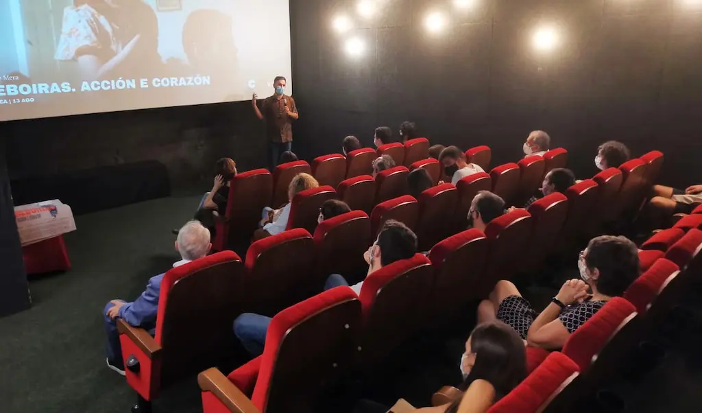 Estrea de 'Reboiras. Acción e corazón' no cinema Numax de Compostela