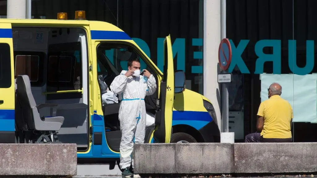 Profesional sanitario [Imaxe: Europa Press].