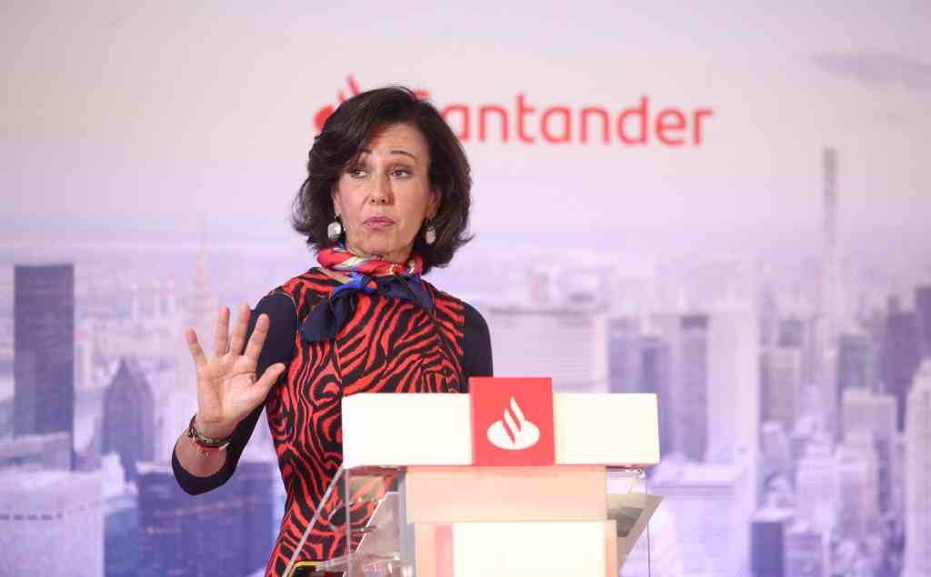 A presidenta do Banco Santander, Ana Patricia Botín (Imaxe: Europa Press).