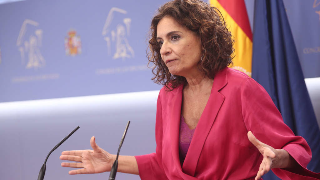 María Jesús Montero, ministra de Facenda (Foto: Eduardo Parra).