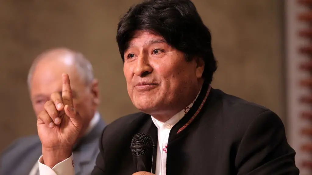 Evo Morales nunha imaxe de 2020. (Foto: Europa Press / Contacto / Claudio Santisteban)