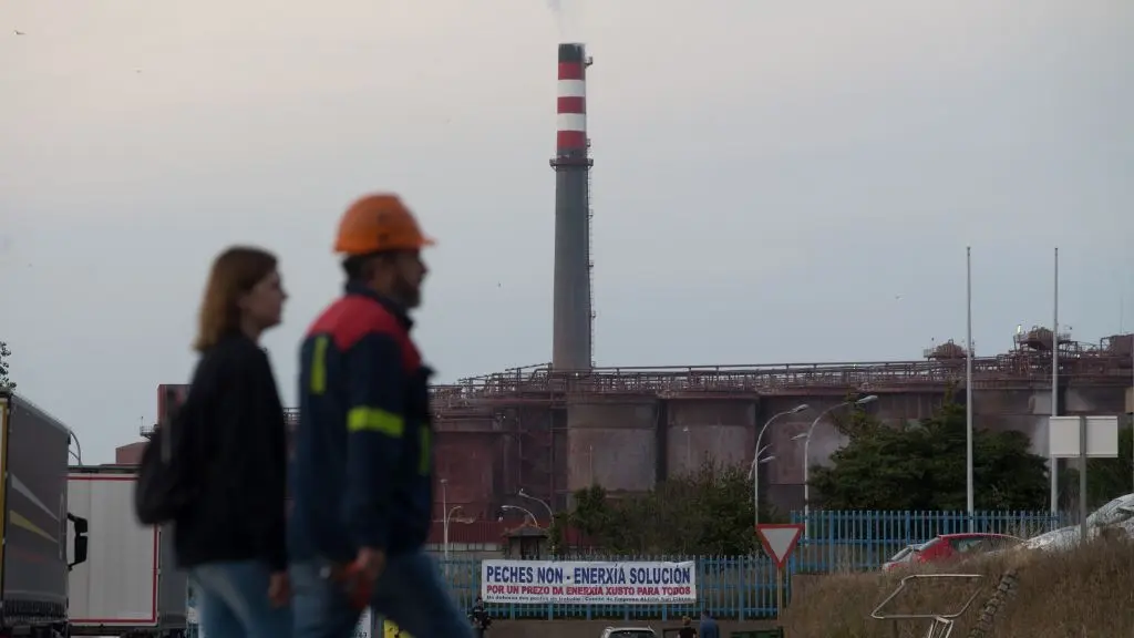F&aacute;brica de Alcoa en San Cibrao