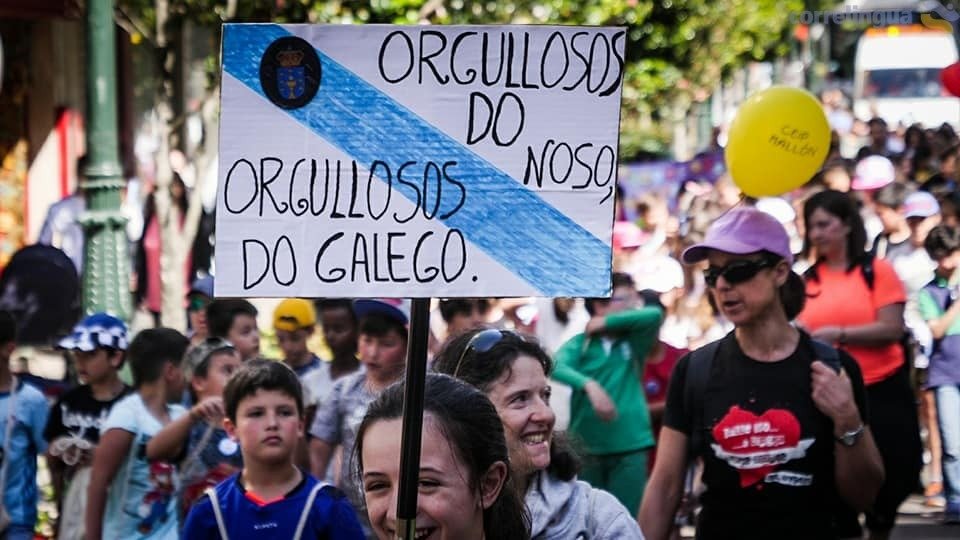 Correlingua 2018 pola normalización lingüística da mocidade e a infancia na cidade de Vigo.