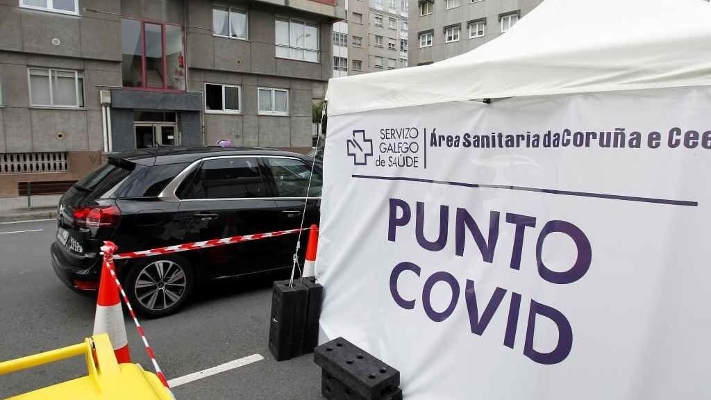 Punto COVID habilitado na Coruña para realizar probas PCR