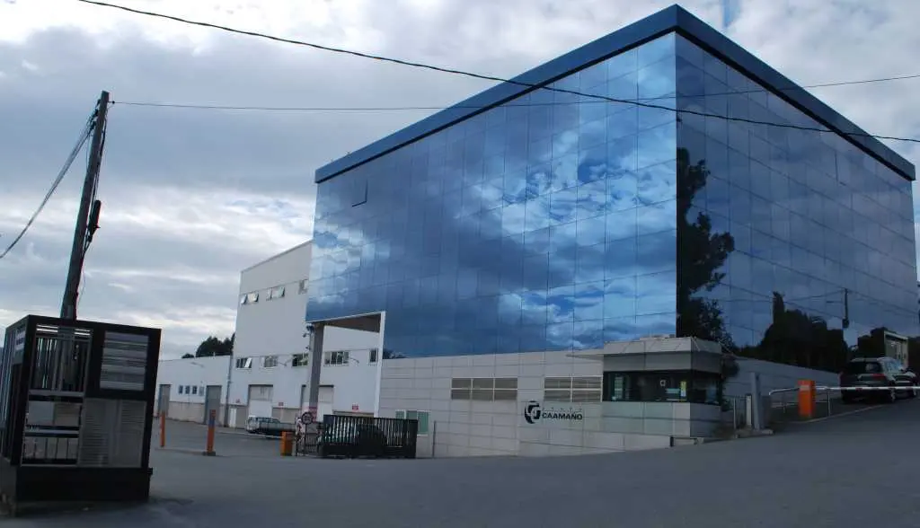 Instalaci&oacute;ns do Grupo Caama&ntilde;o no municipio de Culleredo (Imaxe: N&oacute;s Diario).