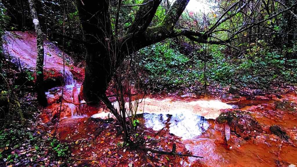 Contaminación mineira por augas ácidas (MinaTouro Non / Europa Press).
