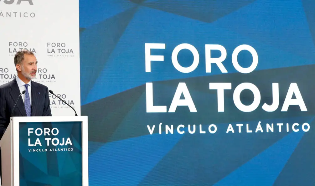 Felipe de Borb&oacute;n no Foro la Toja