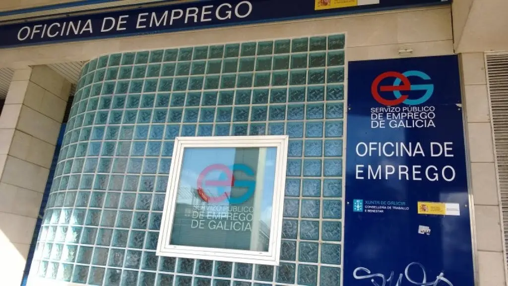 Oficina do Servizo P&uacute;blico de Emprego en Compostela. (Foto: N&oacute;s Diario)