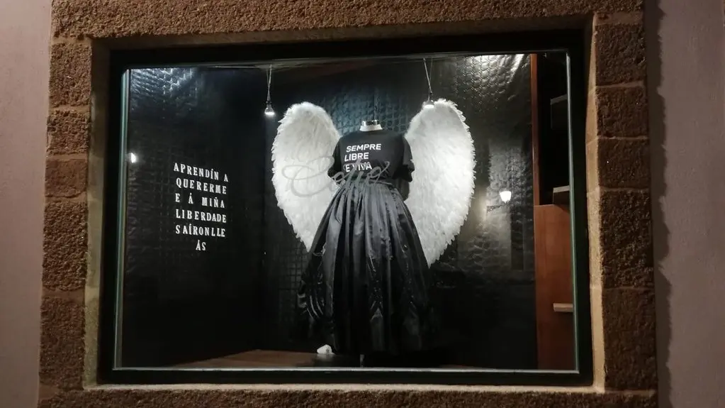 En negro contra as violencias (Compostela 2018)